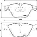 Juego de 4 pastillas de freno BREMBO P 06 074