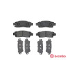 Juego de 4 pastillas de freno BREMBO P 10 010