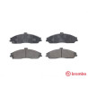Juego de 4 pastillas de freno BREMBO P 10 052