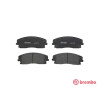 Juego de 4 pastillas de freno BREMBO P 11 019