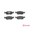 Juego de 4 pastillas de freno BREMBO P 11 031