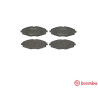 Juego de 4 pastillas de freno BREMBO P 15 006