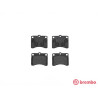 Juego de 4 pastillas de freno BREMBO P 16 003