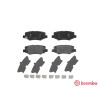Juego de 4 pastillas de freno BREMBO P 18 024