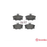 Juego de 4 pastillas de freno BREMBO P 23 017