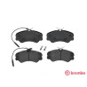 Juego de 4 pastillas de freno BREMBO P 23 023
