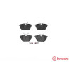 Juego de 4 pastillas de freno BREMBO P 23 026