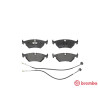 Juego de 4 pastillas de freno BREMBO P 23 062