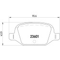 Juego de 4 pastillas de freno BREMBO P 23 064