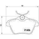 Juego de 4 pastillas de freno BREMBO P 23 067