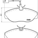 Juego de 4 pastillas de freno BREMBO P 23 083
