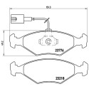Juego de 4 pastillas de freno BREMBO P 23 122