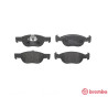 Juego de 4 pastillas de freno BREMBO P 23 125