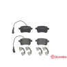 Juego de 4 pastillas de freno BREMBO P 23 133