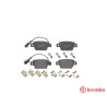 Juego de 4 pastillas de freno BREMBO P 23 135
