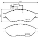 Juego de 4 pastillas de freno BREMBO P 23 143