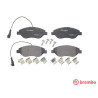 Juego de 4 pastillas de freno BREMBO P 23 145