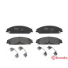Juego de 4 pastillas de freno BREMBO P 23 149