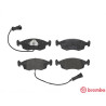 Juego de 4 pastillas de freno BREMBO P 24 007