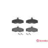 Juego de 4 pastillas de freno BREMBO P 24 013