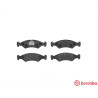 Juego de 4 pastillas de freno BREMBO P 24 016