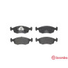 Juego de 4 pastillas de freno BREMBO P 24 019