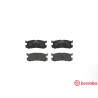 Juego de 4 pastillas de freno BREMBO P 24 025