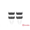 Juego de 4 pastillas de freno BREMBO P 24 036