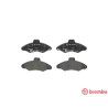 Juego de 4 pastillas de freno BREMBO P 24 045
