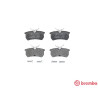 Juego de 4 pastillas de freno BREMBO P 24 047
