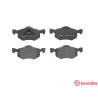Juego de 4 pastillas de freno BREMBO P 24 056