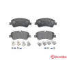Juego de 4 pastillas de freno BREMBO P 24 160