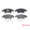 Juego de 4 pastillas de freno BREMBO P 24 161