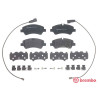 Juego de 4 pastillas de freno BREMBO P 24 187