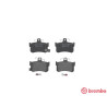 Juego de 4 pastillas de freno BREMBO P 28 027