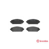 Juego de 4 pastillas de freno BREMBO P 28 031