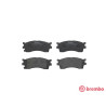 Juego de 4 pastillas de freno BREMBO P 30 016