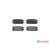 Juego de 4 pastillas de freno BREMBO P 30 021