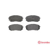 Juego de 4 pastillas de freno BREMBO P 30 039