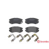 Juego de 4 pastillas de freno BREMBO P 30 043