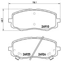 Juego de 4 pastillas de freno BREMBO P 30 045