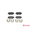 Juego de 4 pastillas de freno BREMBO P 30 047