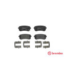 Juego de 4 pastillas de freno BREMBO P 30 051 