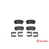 Juego de 4 pastillas de freno BREMBO P 30 051