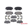 Juego de 4 pastillas de freno BREMBO P 30 070