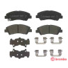 Juego de 4 pastillas de freno BREMBO P 30 076