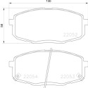Juego de 4 pastillas de freno BREMBO P 30 077
