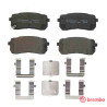 Juego de 4 pastillas de freno BREMBO P 30 080