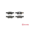 Juego de 4 pastillas de freno BREMBO P 34 003