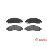Juego de 4 pastillas de freno BREMBO P 34 005
